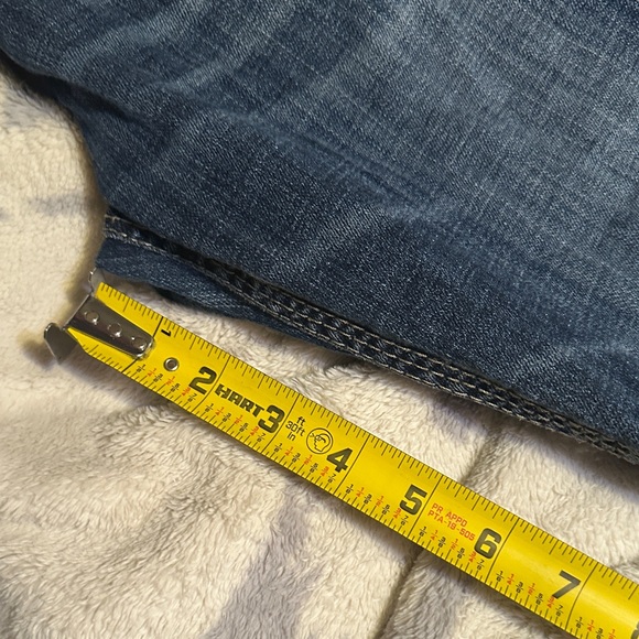 BKE Men's Dark Blue Bootcut Jeans - Picture 8 of 10